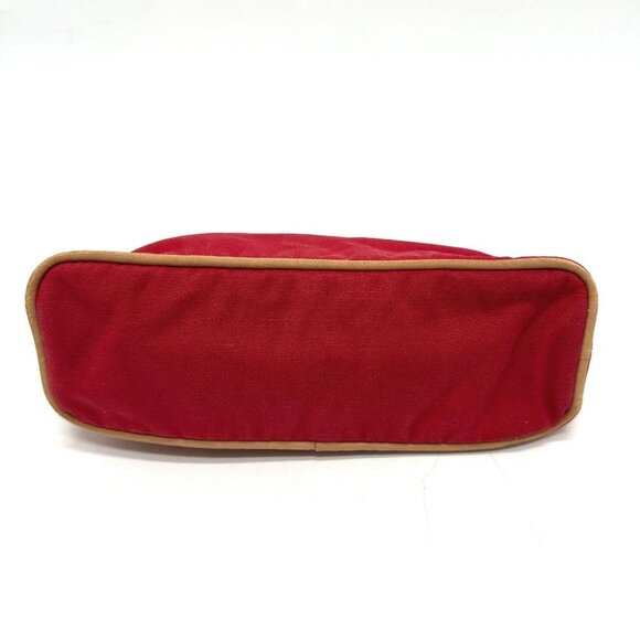 HERMES Bolide pouch 25 Pouch Canvas Red - Picture 9 of 13